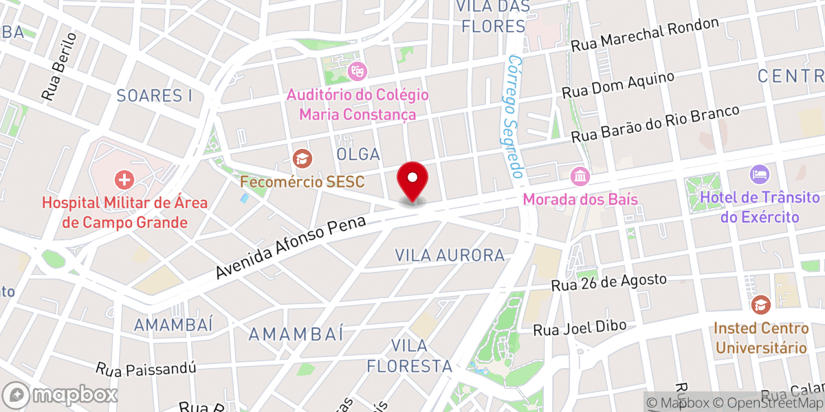 Map showing location of Convenção Regional de Ministro Evangélico Assembléia de Deus Madureira