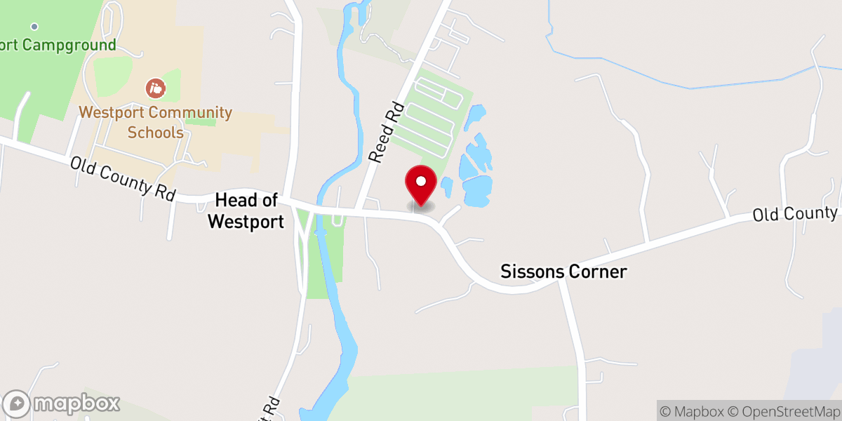 Map showing location of Pacific Union Congregational Church