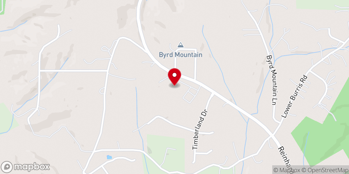 Map showing location of Celebration of Grace Lutheran Church