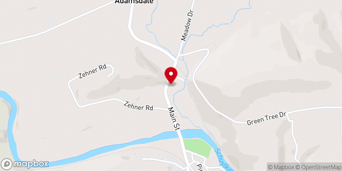 Map showing location of Welcome United Methodist Church