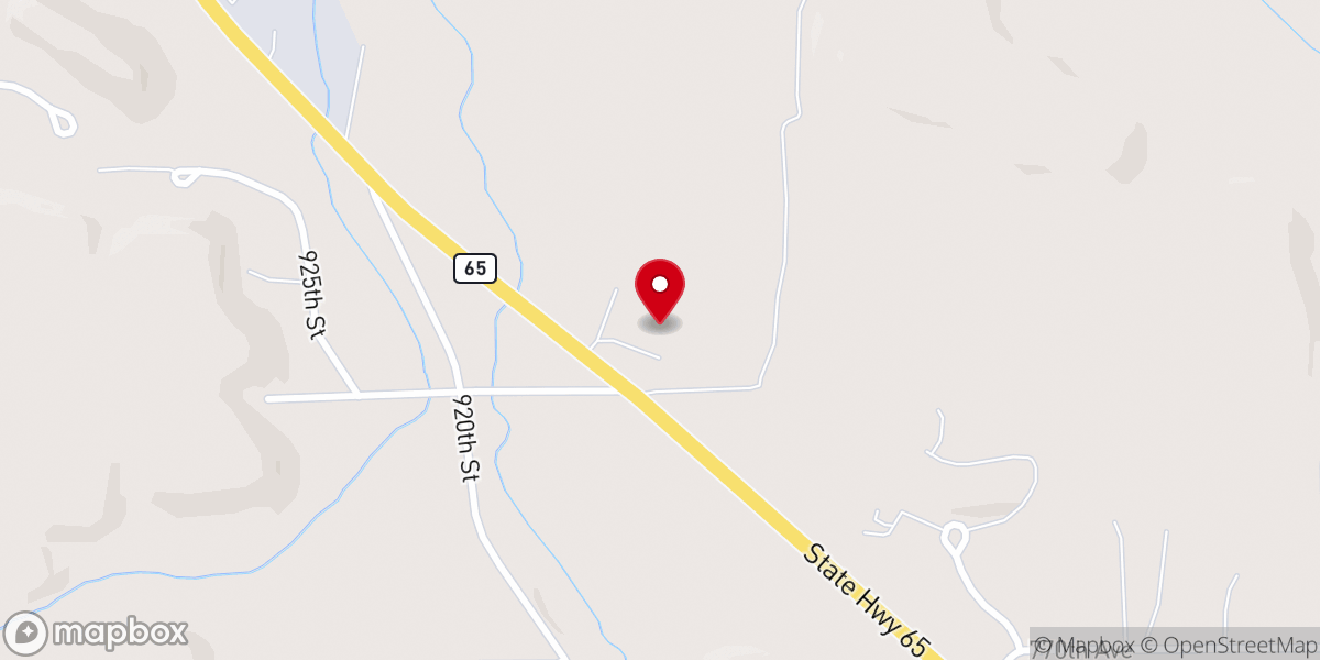 Map showing location of Unitarian Universalist Society of River Falls (UUSRF)
