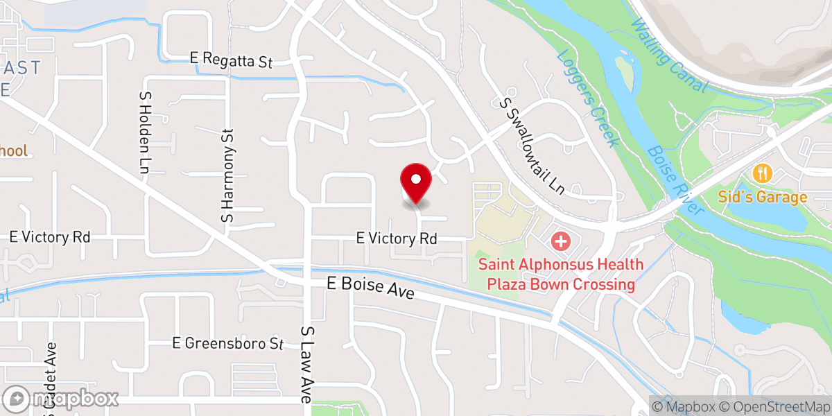 Map showing location of Virgin Mary and saint Mark Coptic orthodox