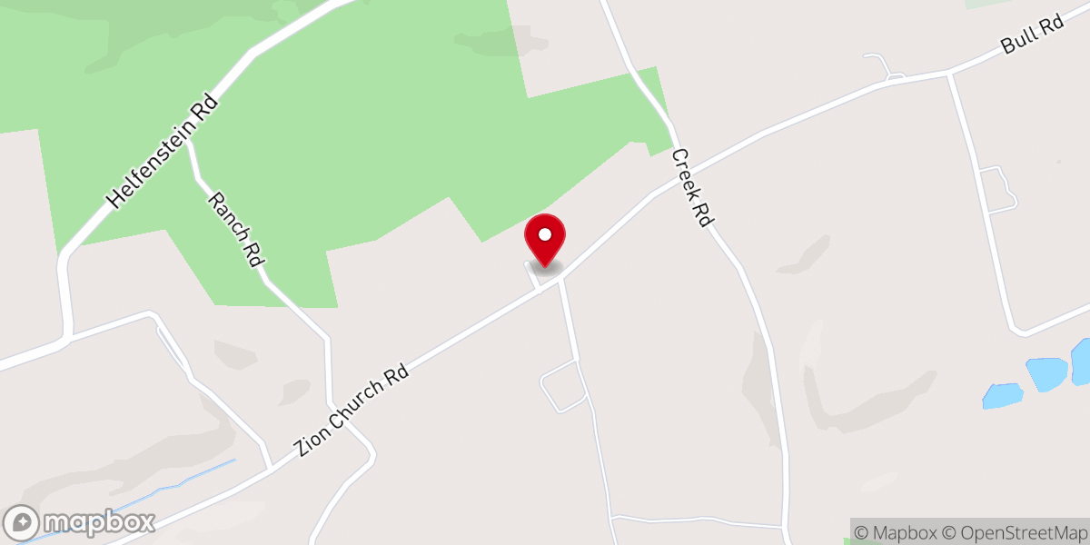 Map showing location of Pitman E.C. Church