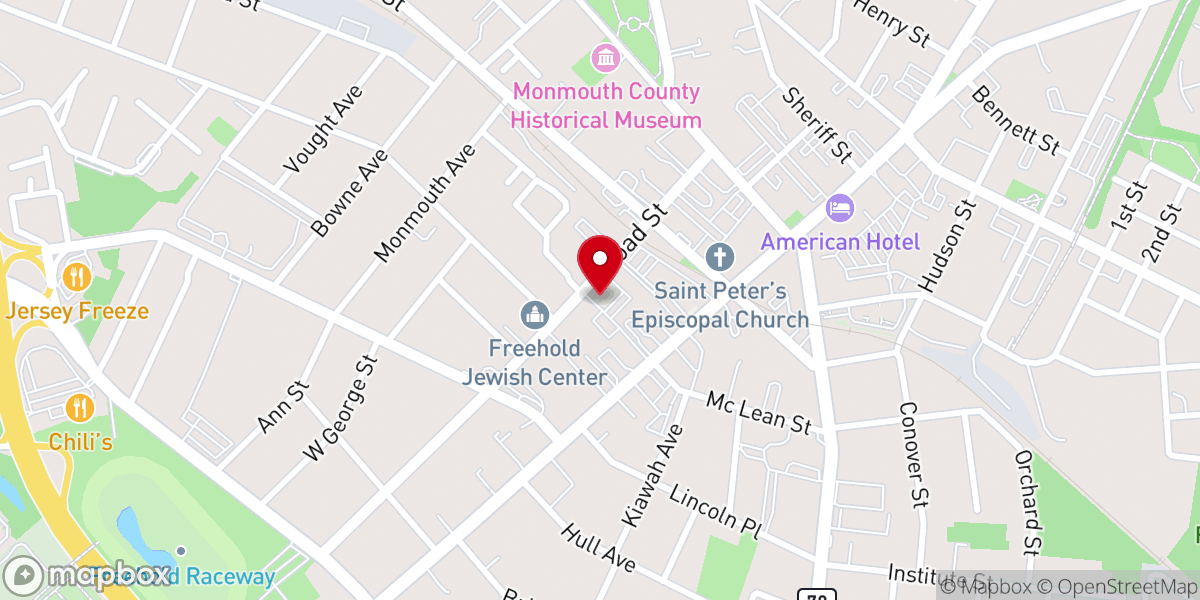Map showing location of Redeemed Christian Church-God