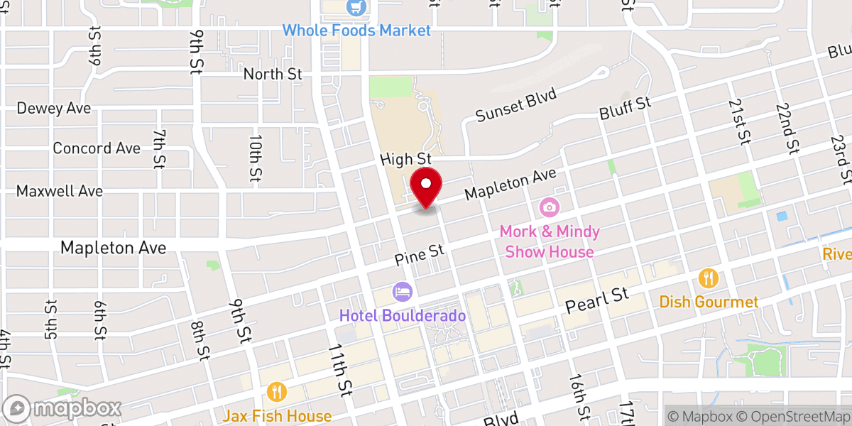 Map showing location of Sacred Heart of Jesus Church