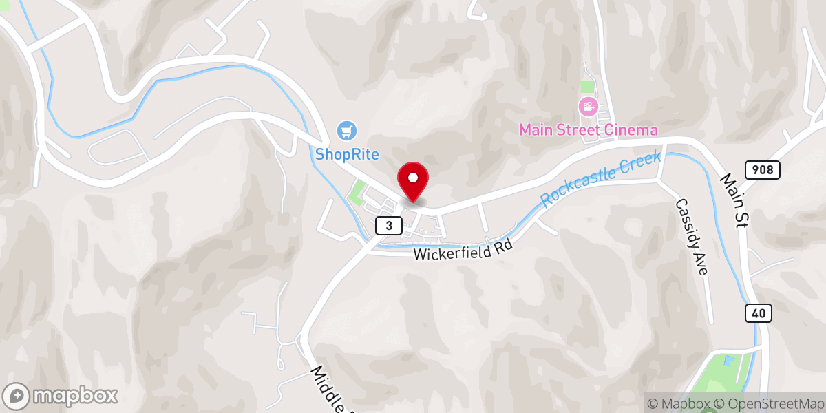 Map showing location of Martin County Historical Society