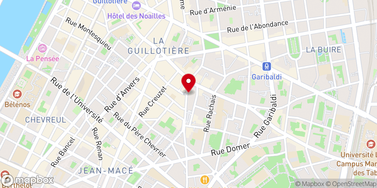 Map showing location of Église Notre-Dame Saint-Louis de Lyon