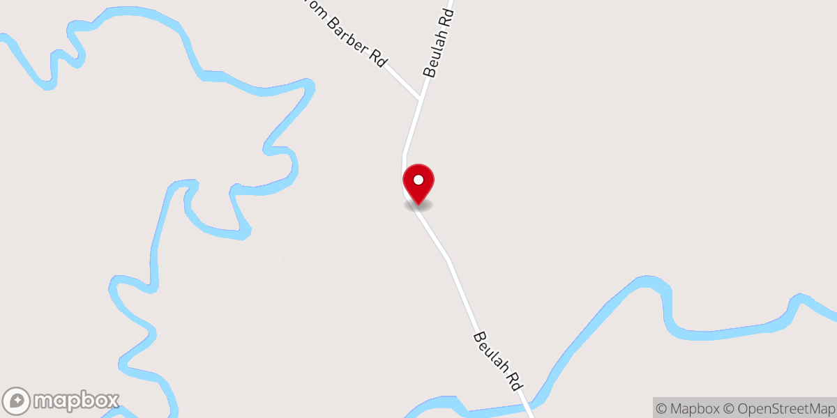 Map showing location of Lewis Chapel