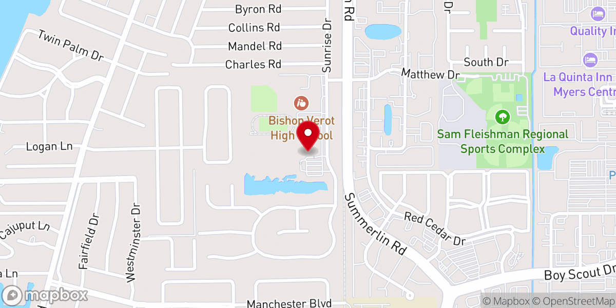 Map showing location of Saint Cecilias Catholic Church Memorial Garden