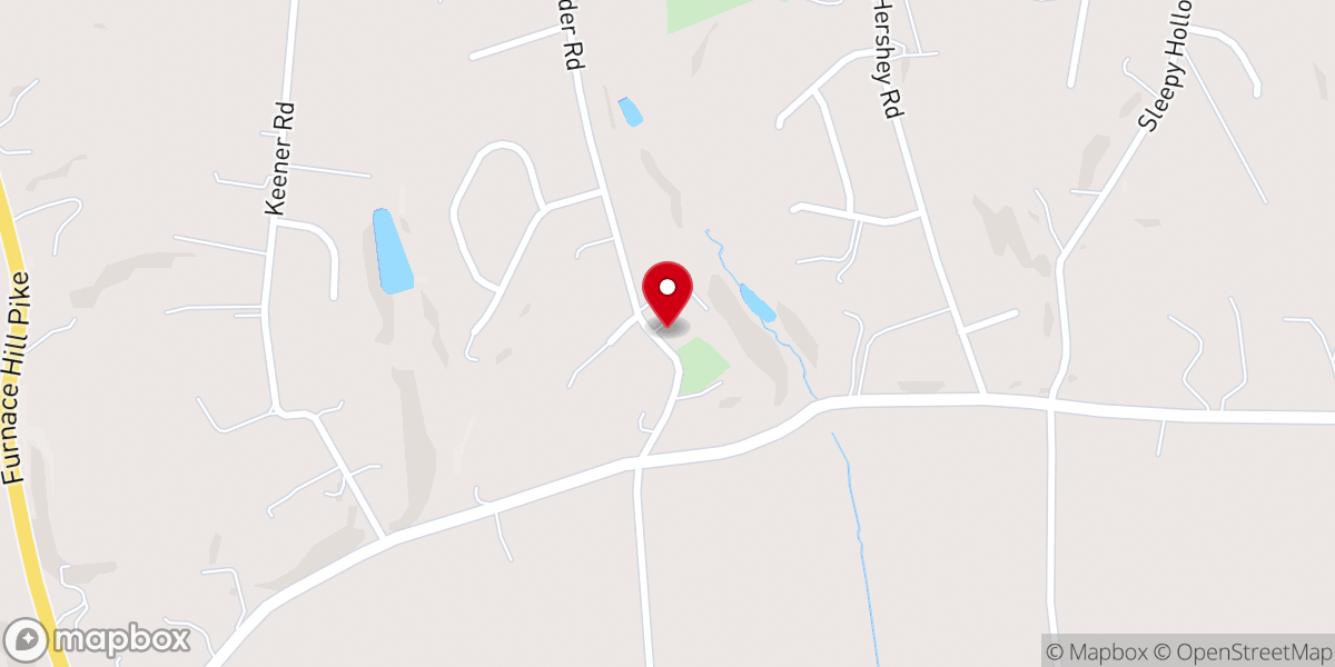 Map showing location of Old Zion Church