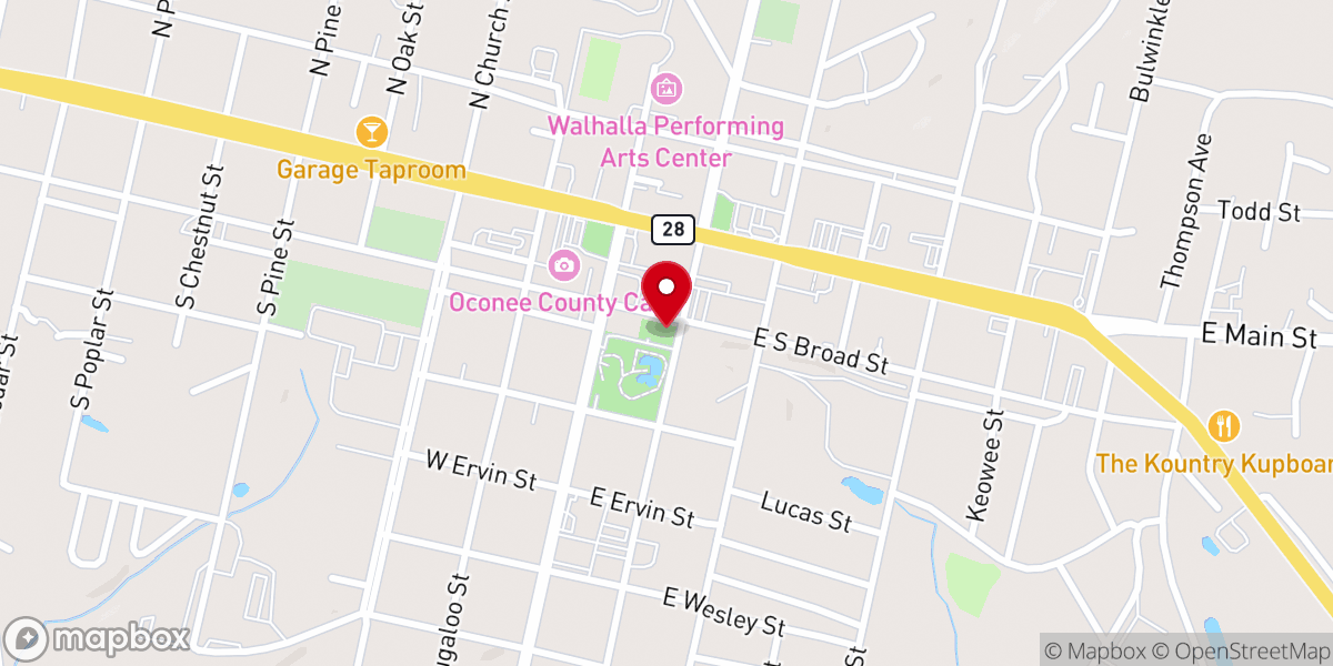 Map showing location of Old St. John's Meeting House