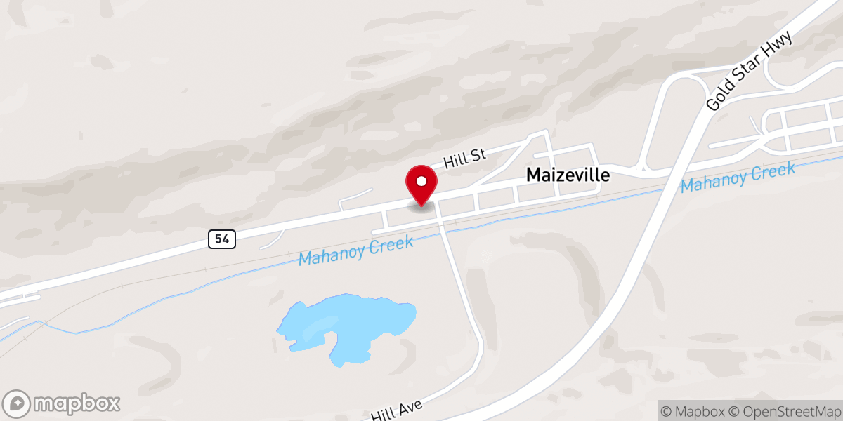 Map showing location of Saint John the Baptist Ukrainian Catholic Church