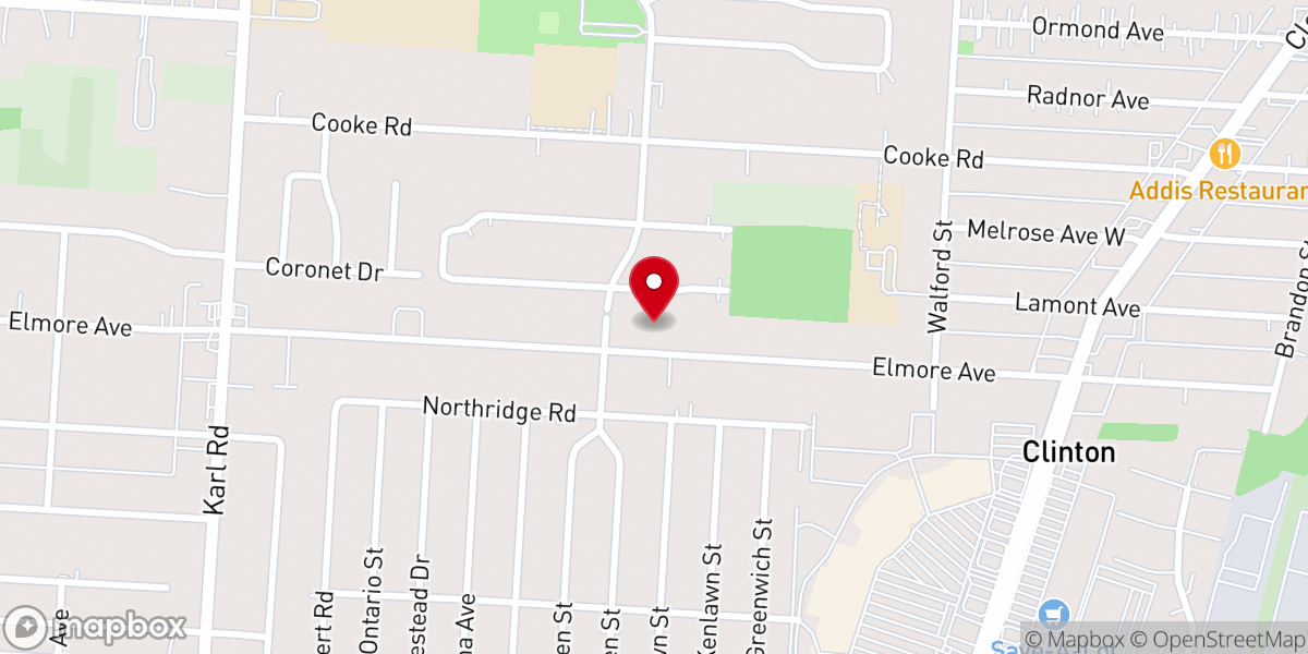Map showing location of Christ International Community Church