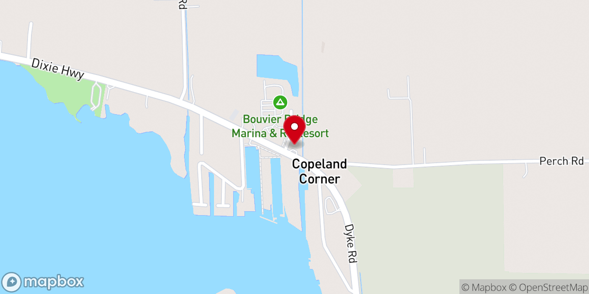 Map showing location of All-Time Wedding Services