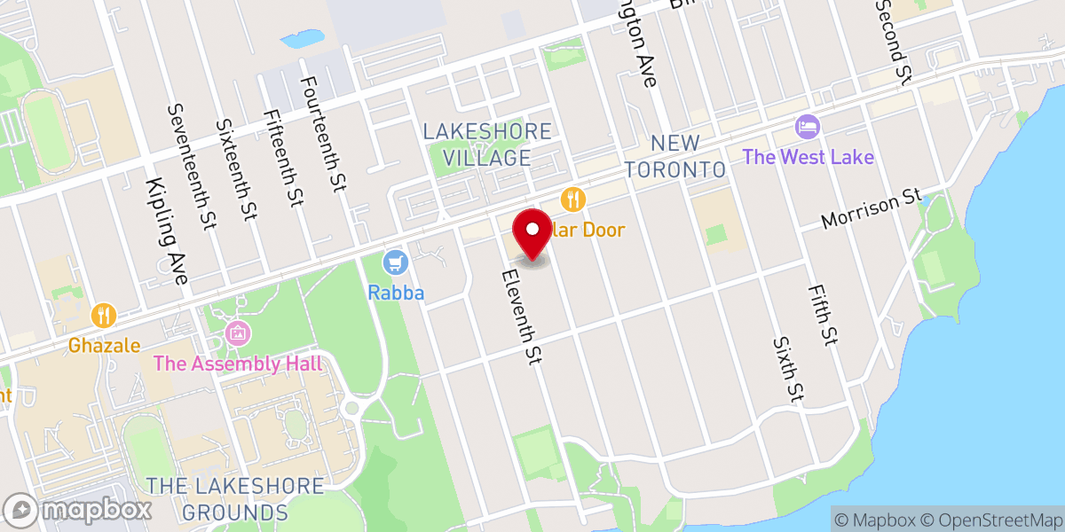 Map showing location of St Teresa's Church