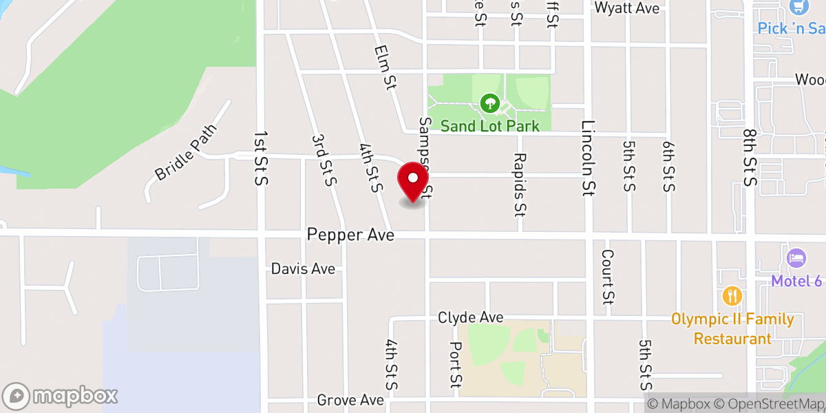 Map showing location of Wunrows Greenhouse