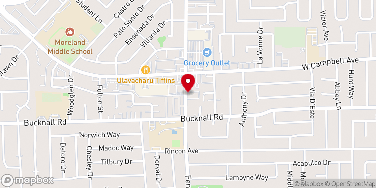 Map showing location of World Mission Baptist Church