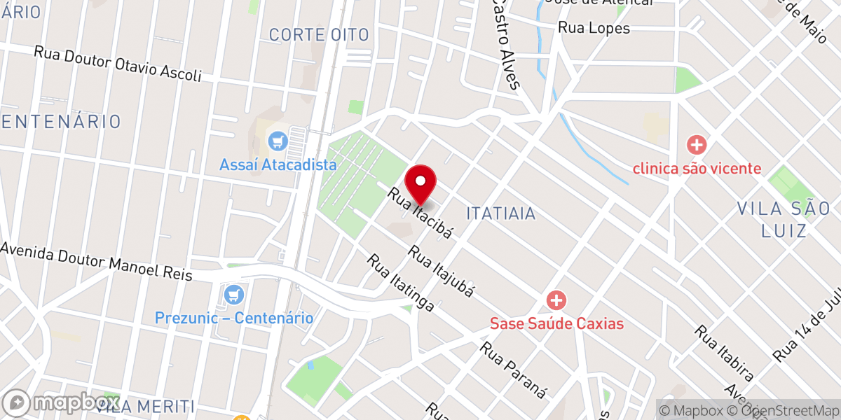 Map showing location of Assembleia De Deus Missionaria Tempo Da Colheita Ponto De Pregacao Duque De Caxias