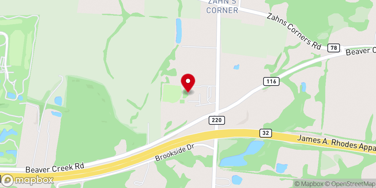 Map showing location of Vanguard Ministries