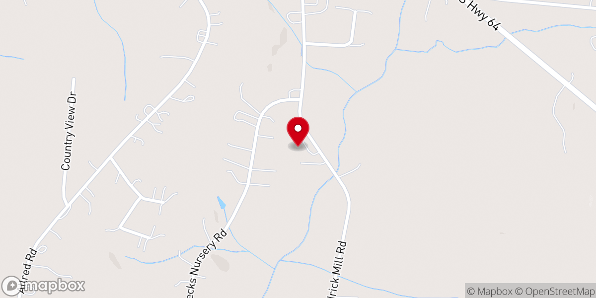Map showing location of Morrison Grove