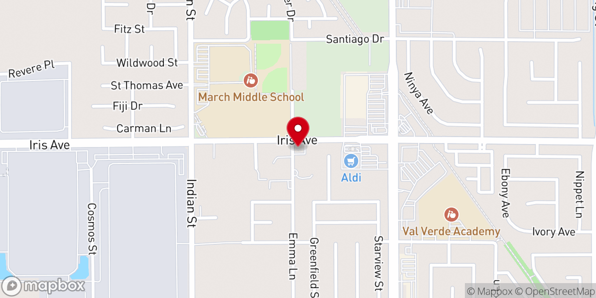 Map showing location of Strong Tower Church of God