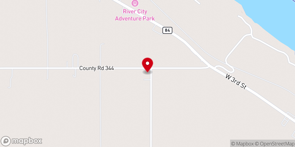 Map showing location of Caruthersville First Pentecostal Church of God