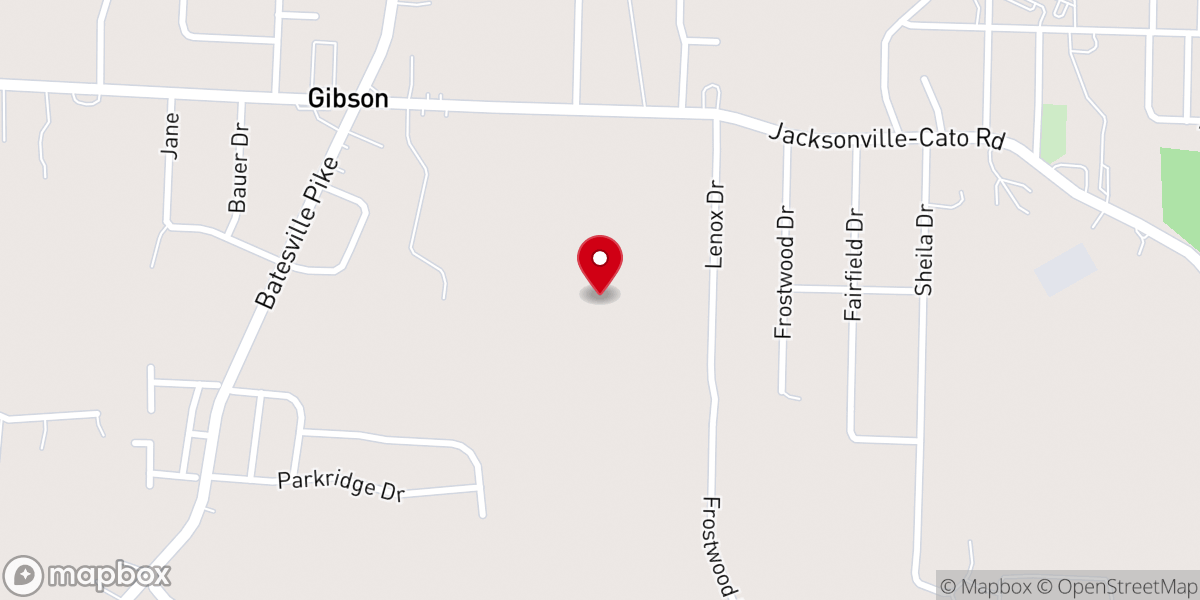 Map showing location of Better Life Ministries Inc
