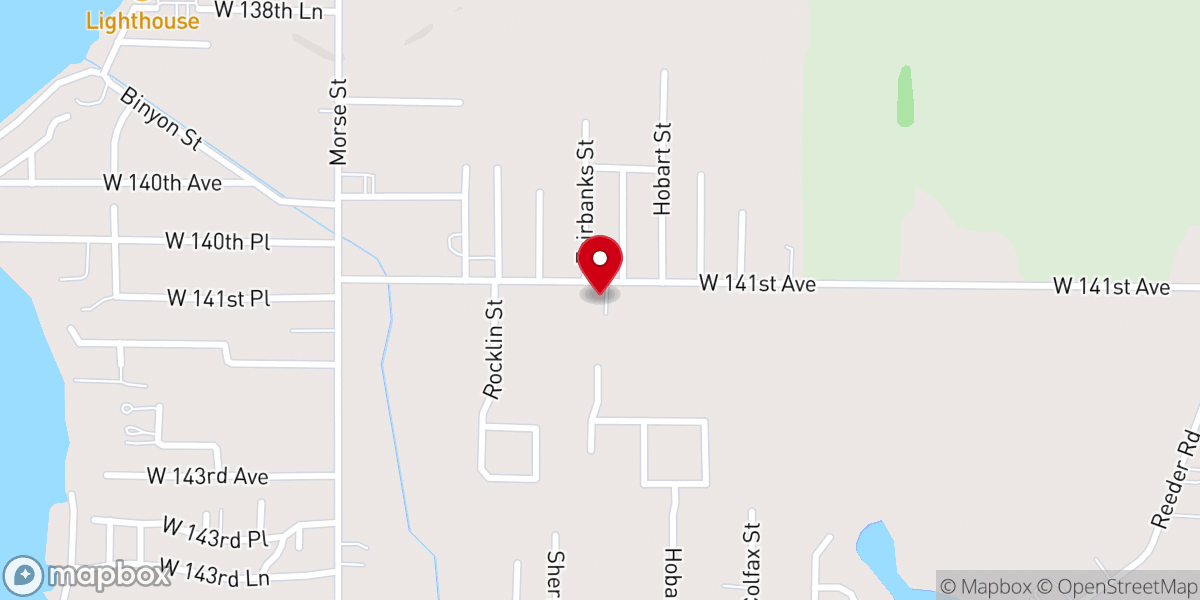 Map showing location of Life - Cedar Lake