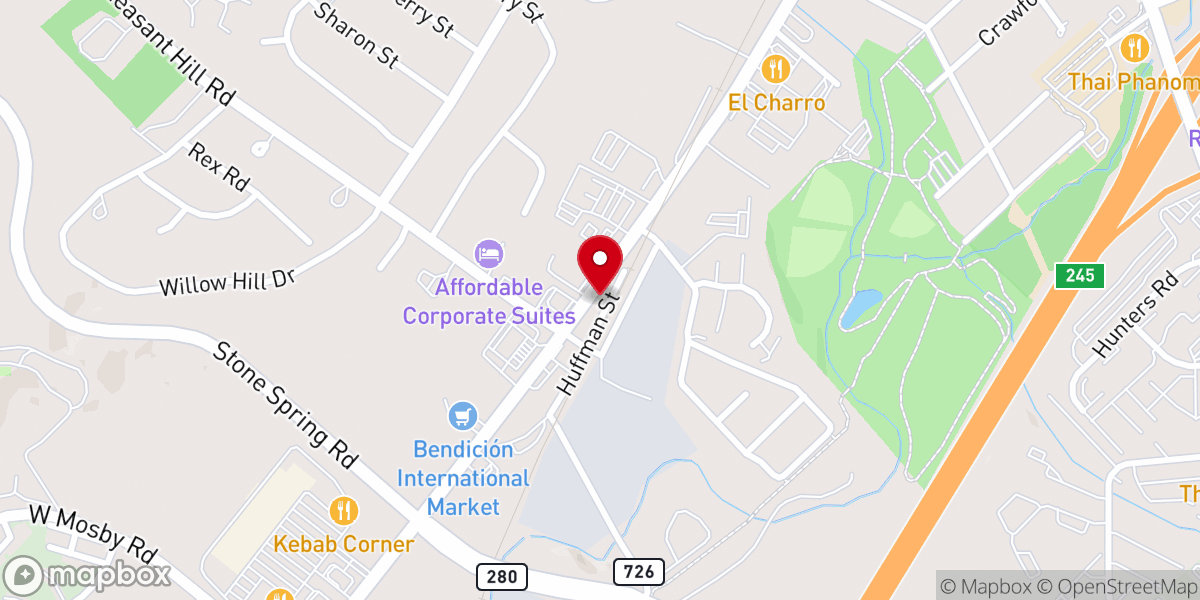 Map showing location of Iglesia Evangelica Apostoles y Profetas