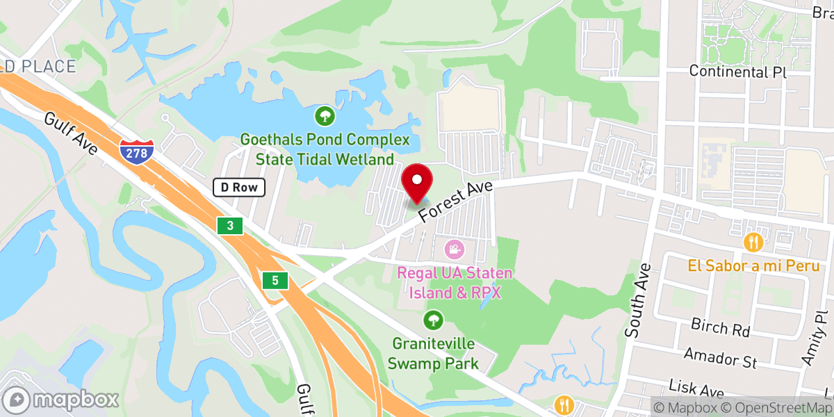 Map showing location of Forest Grove