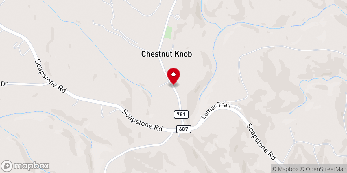 Map showing location of Smith River Missionary Baptist Association