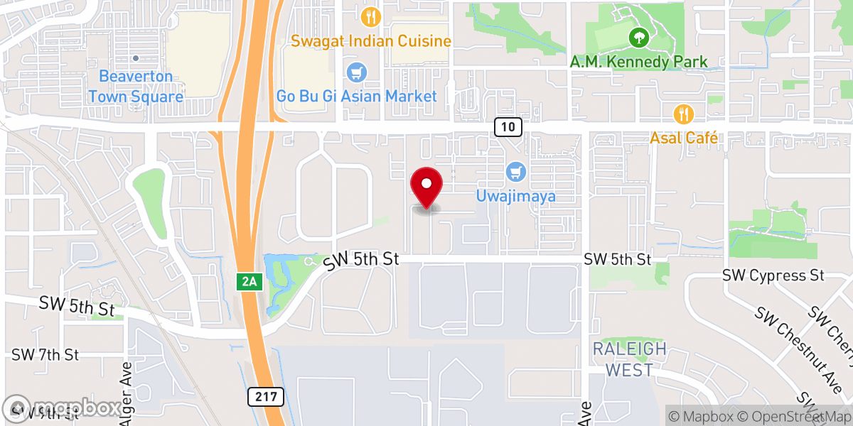 Map showing location of Redeeming Grace Baptist Church