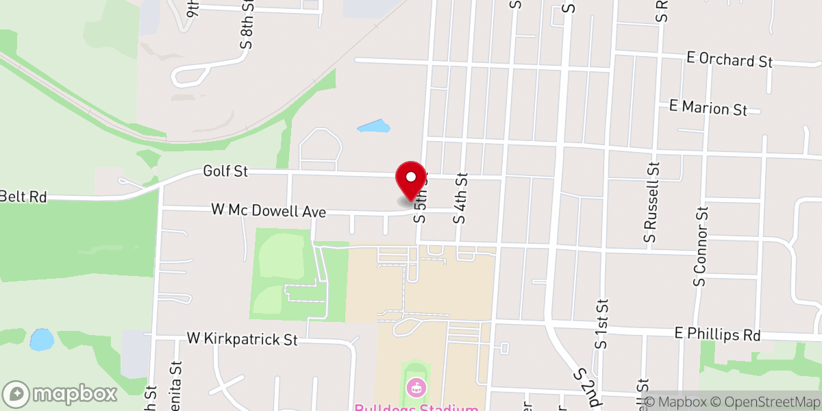Map showing location of The Journey Church