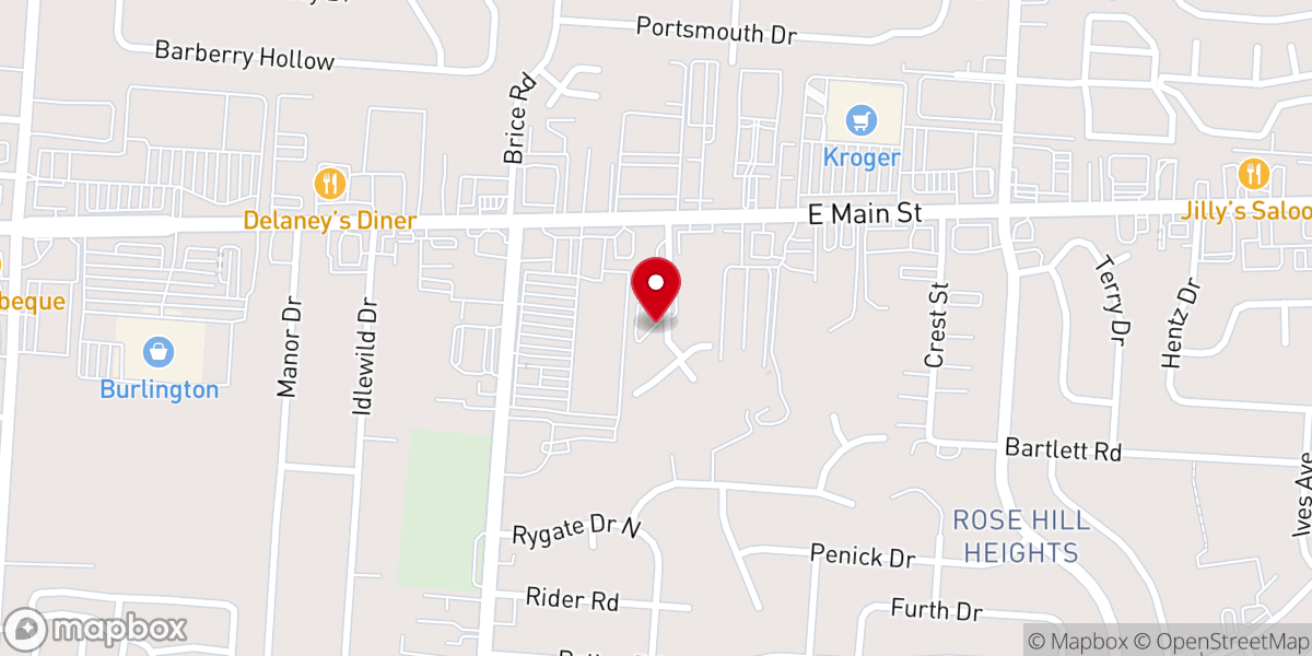 Map showing location of Alliance Place