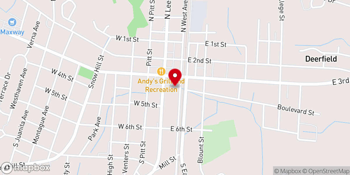 Map showing location of New Deliverance FWB Church