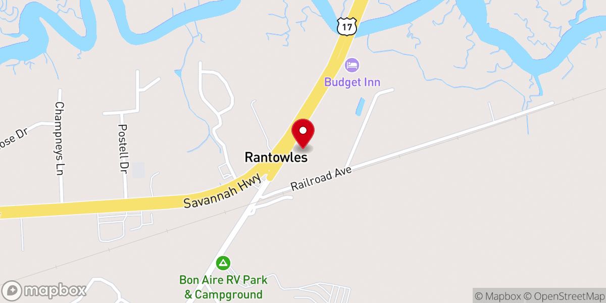 Map showing location of Mt Olivet Reformed Episcopal