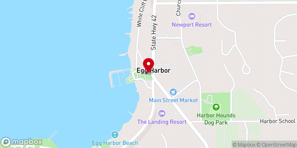 Map showing location of Harbor View Park