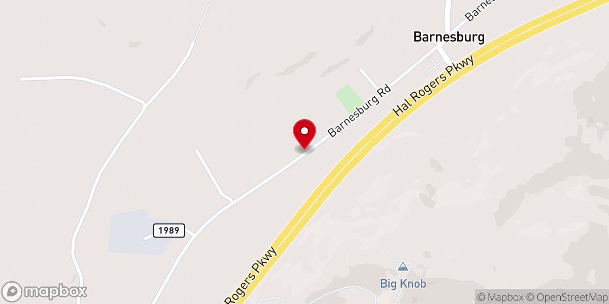 Map showing location of East Somerset Church