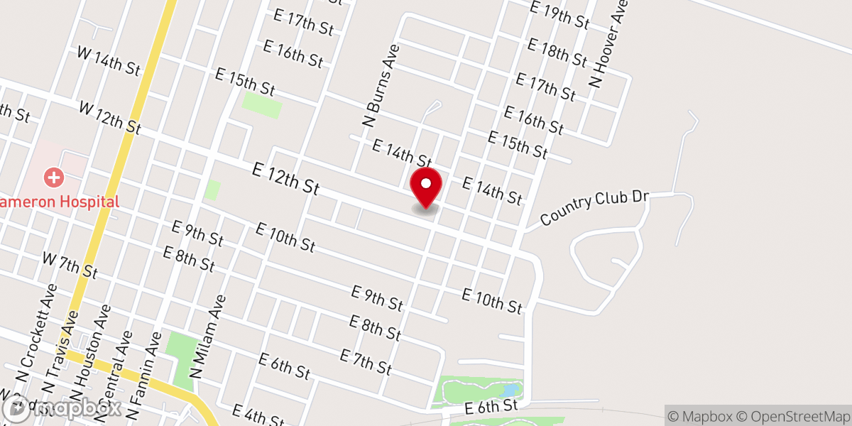 Map showing location of Abiding Savior Lutheran Church