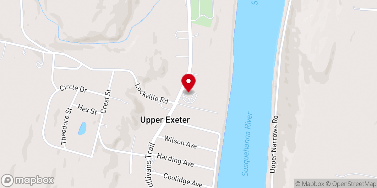Map showing location of Christ Church of the Holy Redeemer