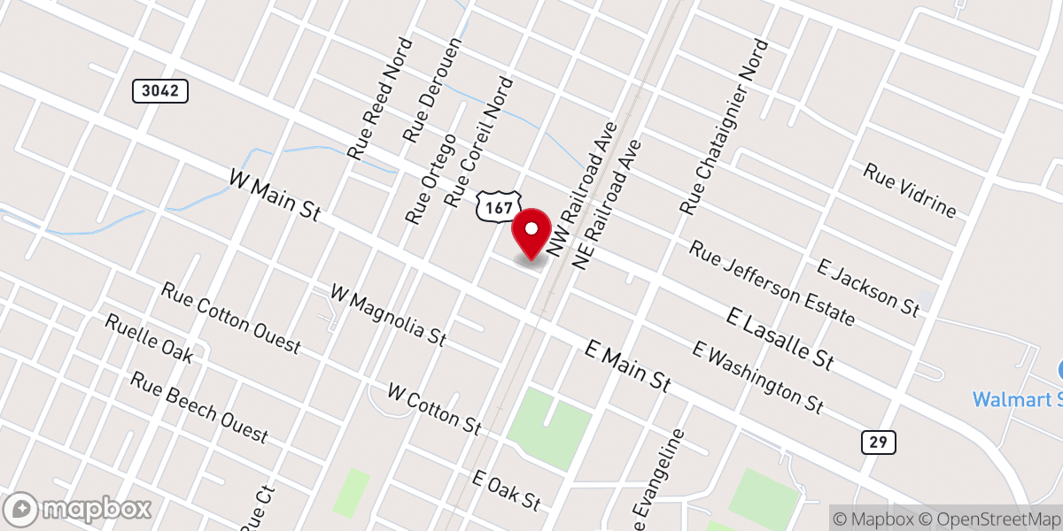 Map showing location of Cornerstone Community Church