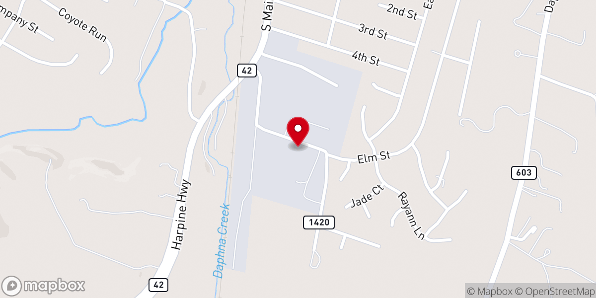 Map showing location of Heart of Man Spirit Fire Church