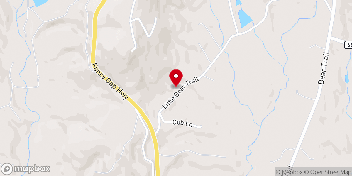 Map showing location of Jesus Tabernacle