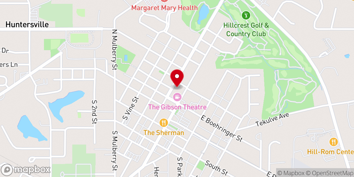Map showing location of Sacred
