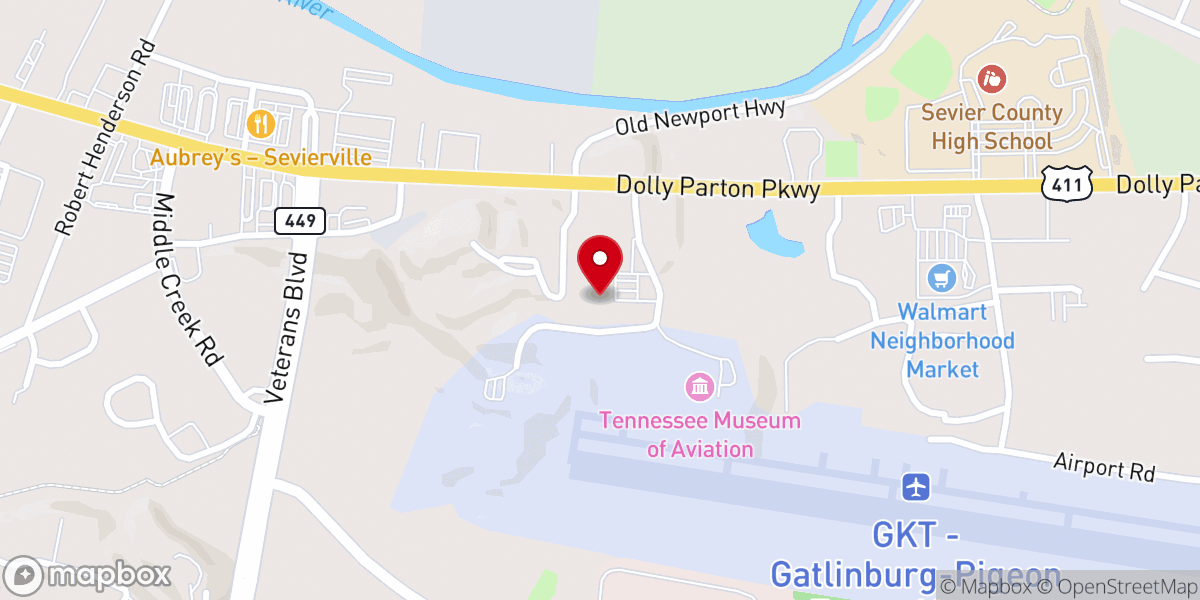 Map showing location of Iglesia de Dios de la Profecía