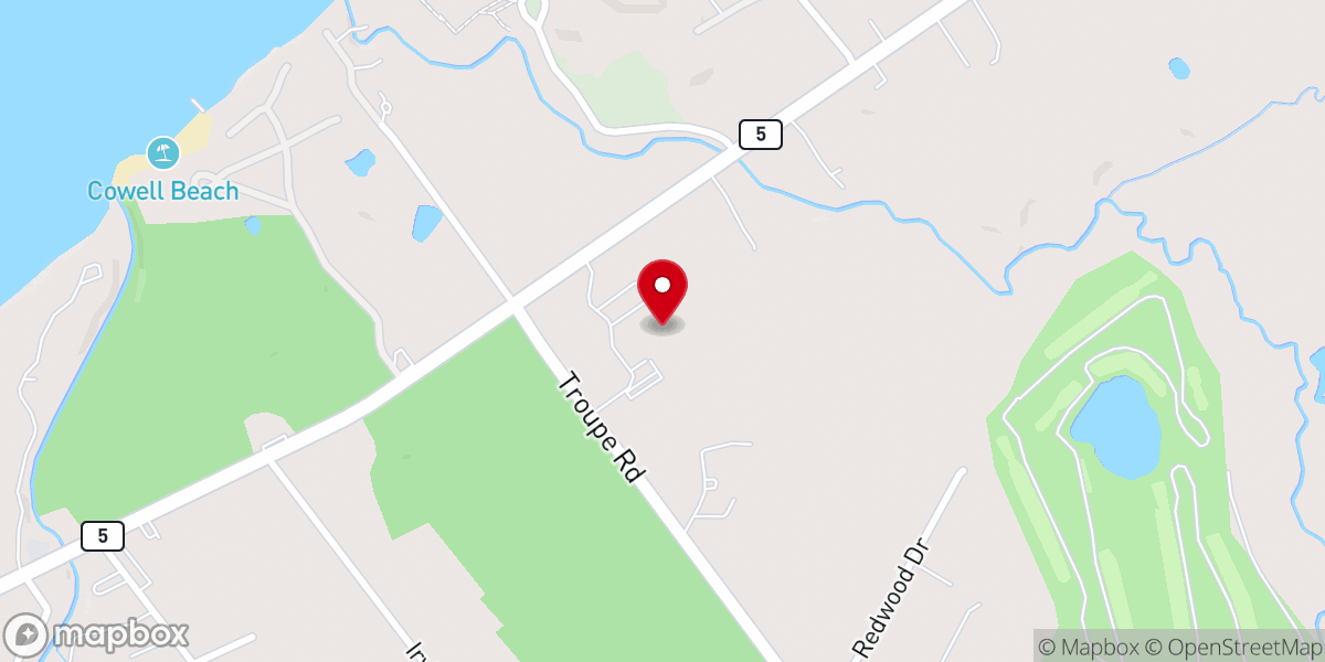 Map showing location of Benedictine Sisters of Erie