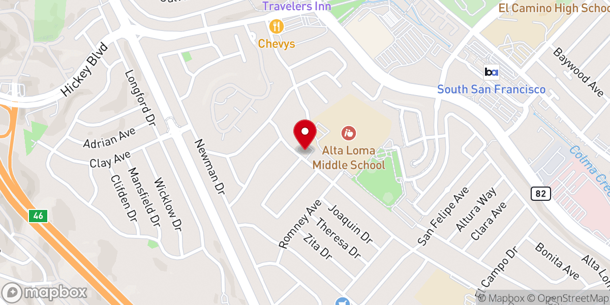 Map showing location of Ministerio Casa De Oracion