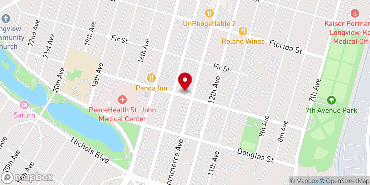 Map showing location of New Hope City Church