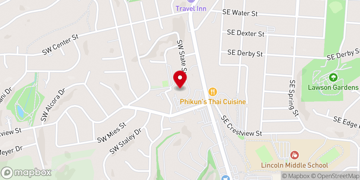 Map showing location of Living Faith Fellowship Church