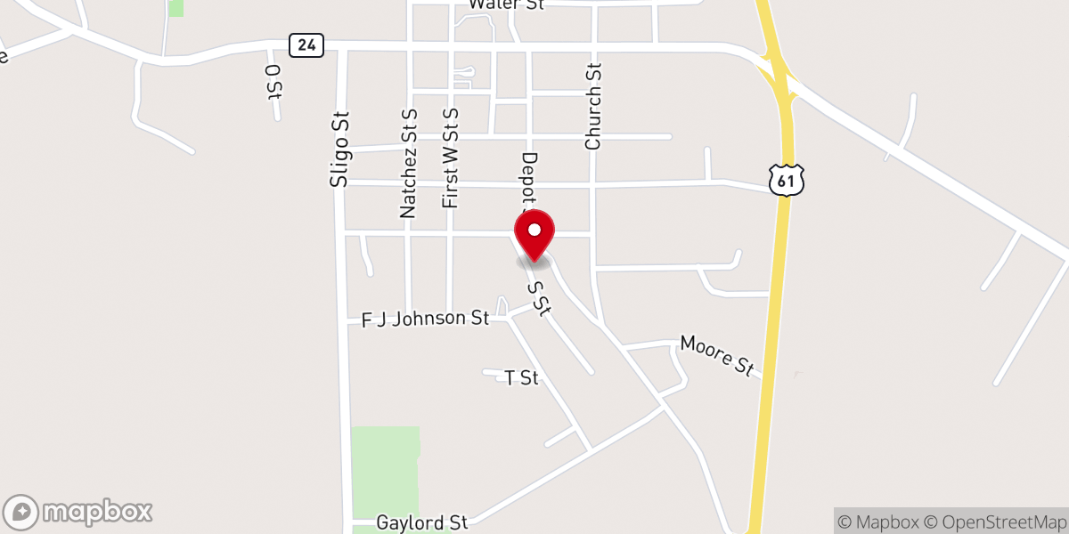 Map showing location of Apostolic Church of Truth